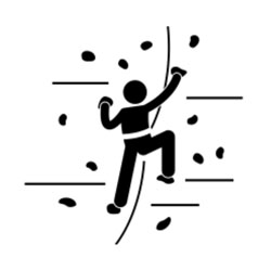 Elementos de aventura (por ejemplo, estructura para escalar, elementos de parkour, trampolines)